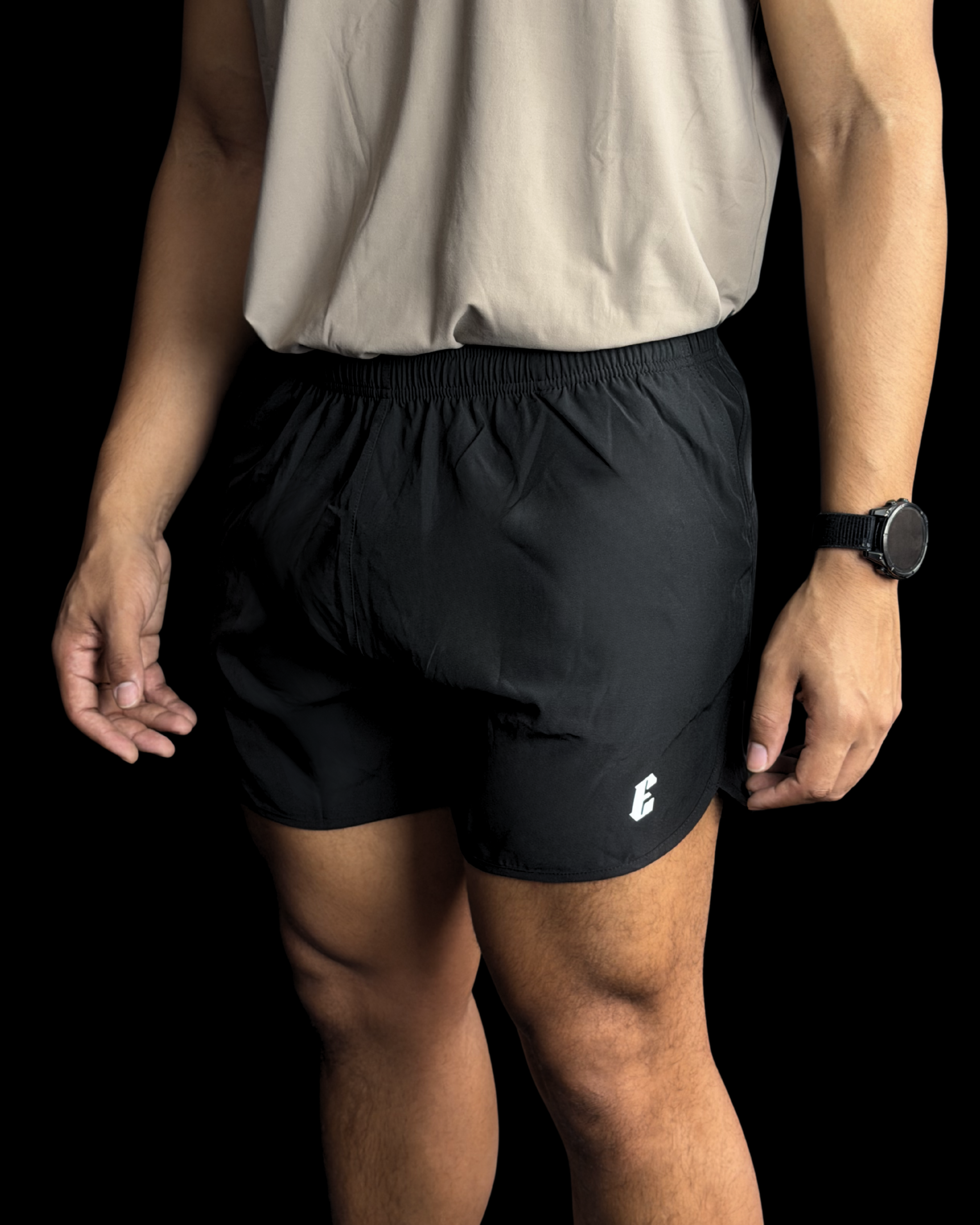MEN CHASE MORE SHORTS - BLACK