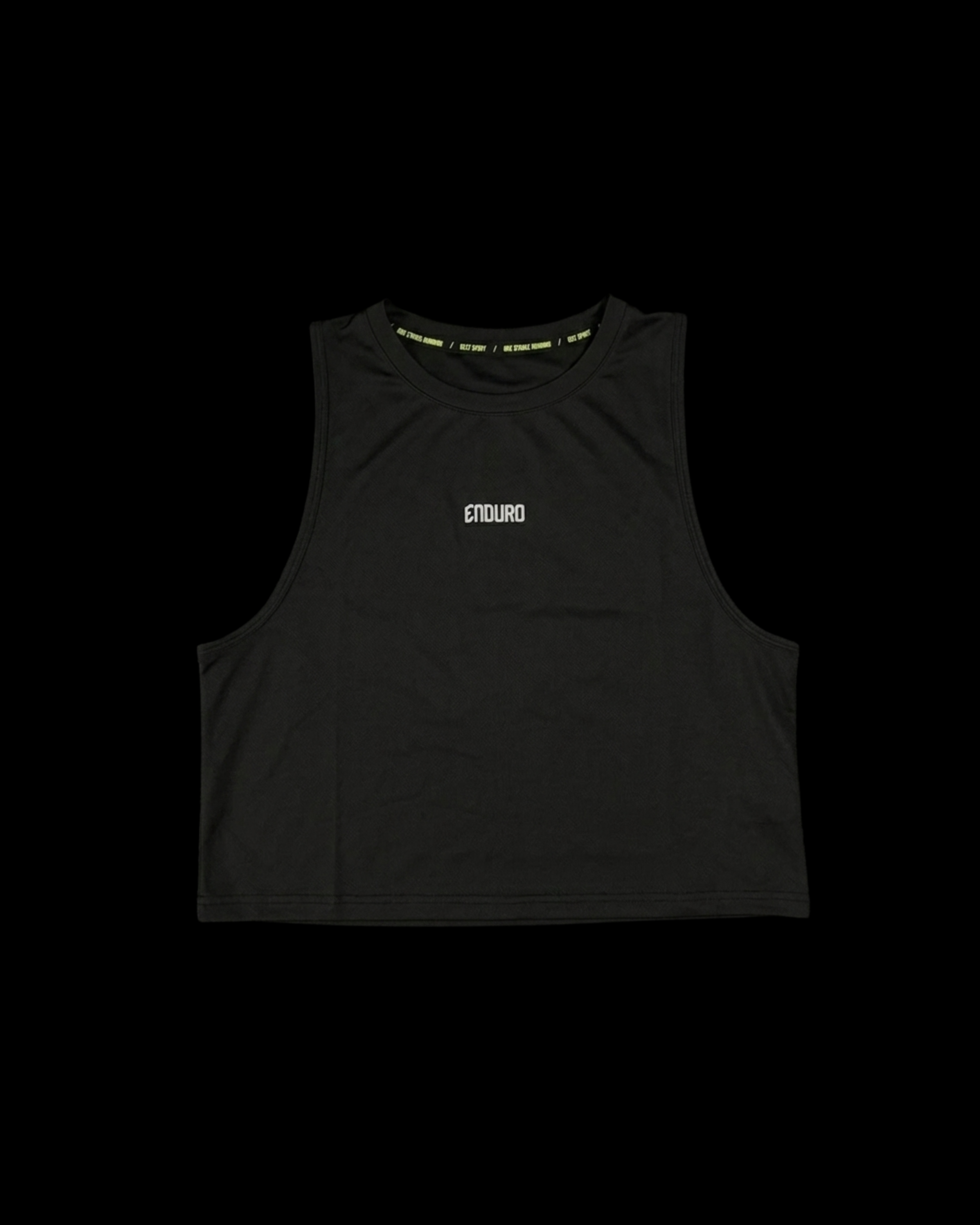 WOMEN CORE THANK - BLACK