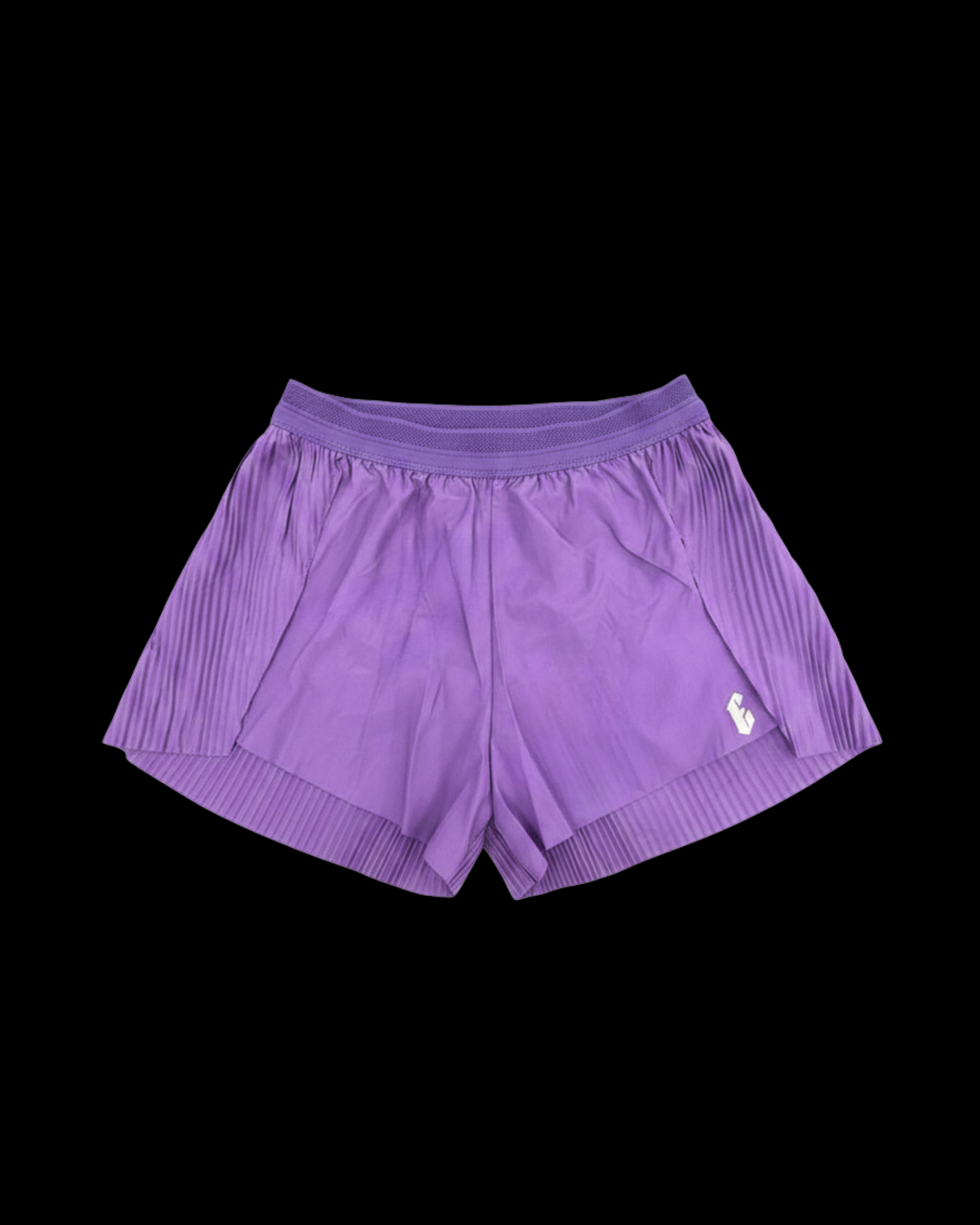 WOMEN PURPLE REFLECTIVE RUNNING SHORT