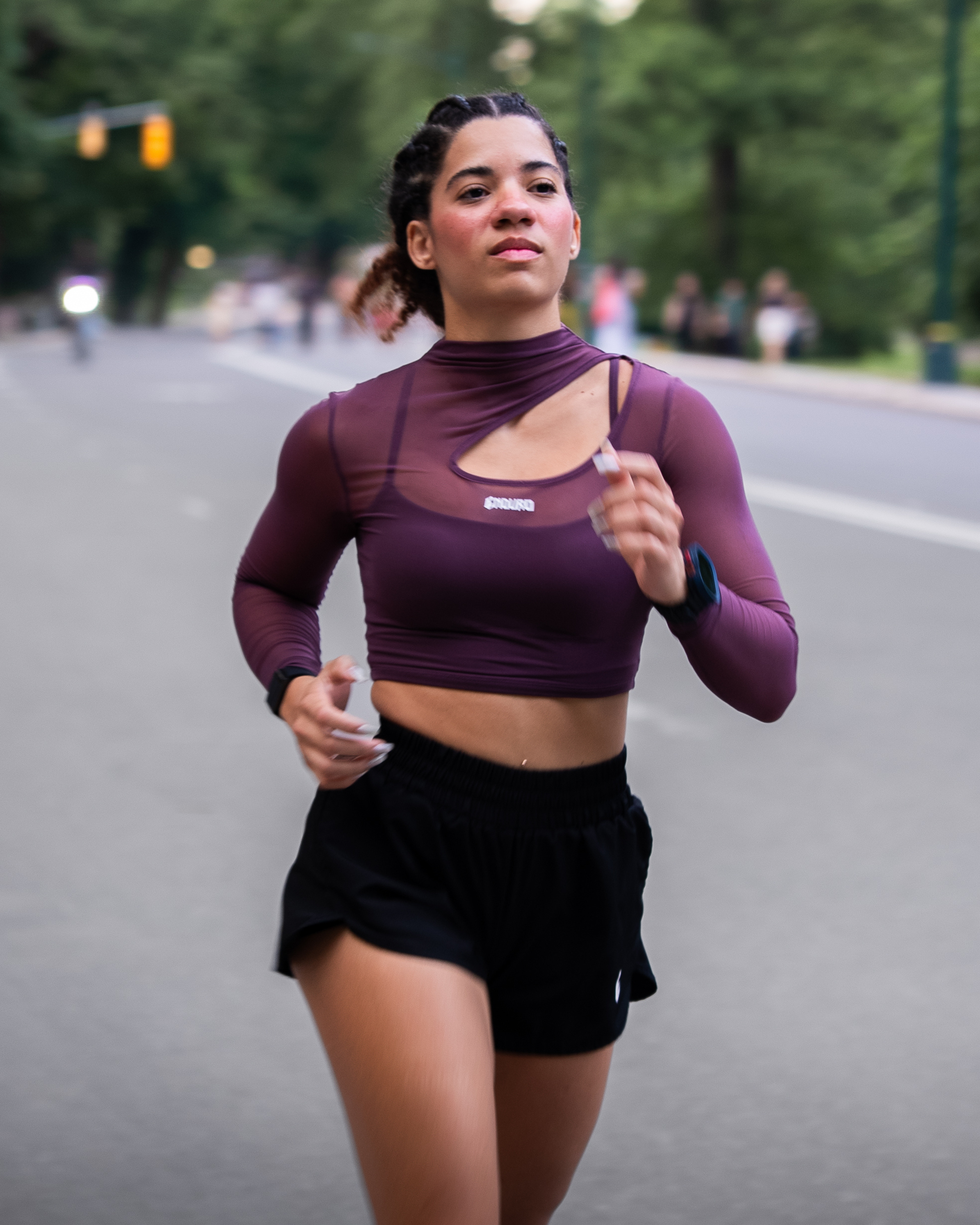 ENDURO PURPLE MESH