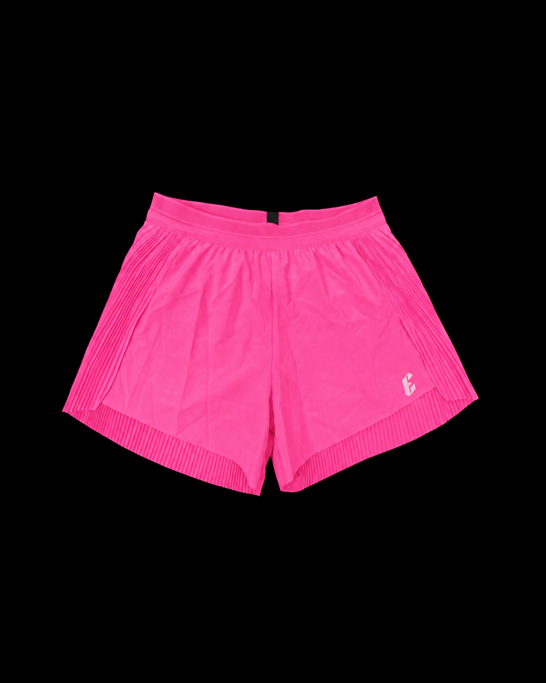 WOMEN PINK REFLECTIVE RUNNING SHORT